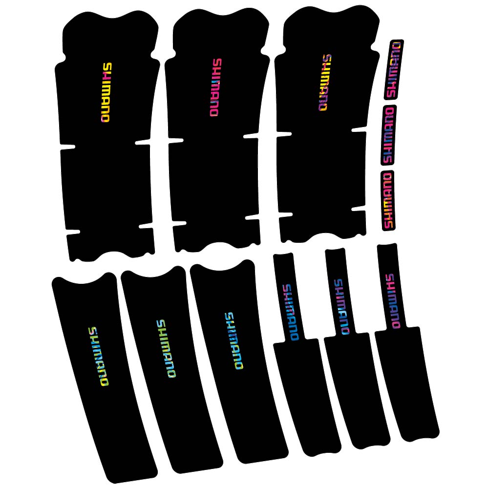 Autocollant Shimano Deore FC-MT510-1, Pédalier, Vélo vinyle sticker
