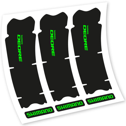 Autocollants, Shimano Deore XT M615, Pédalier, Autocollant vélo vinyle