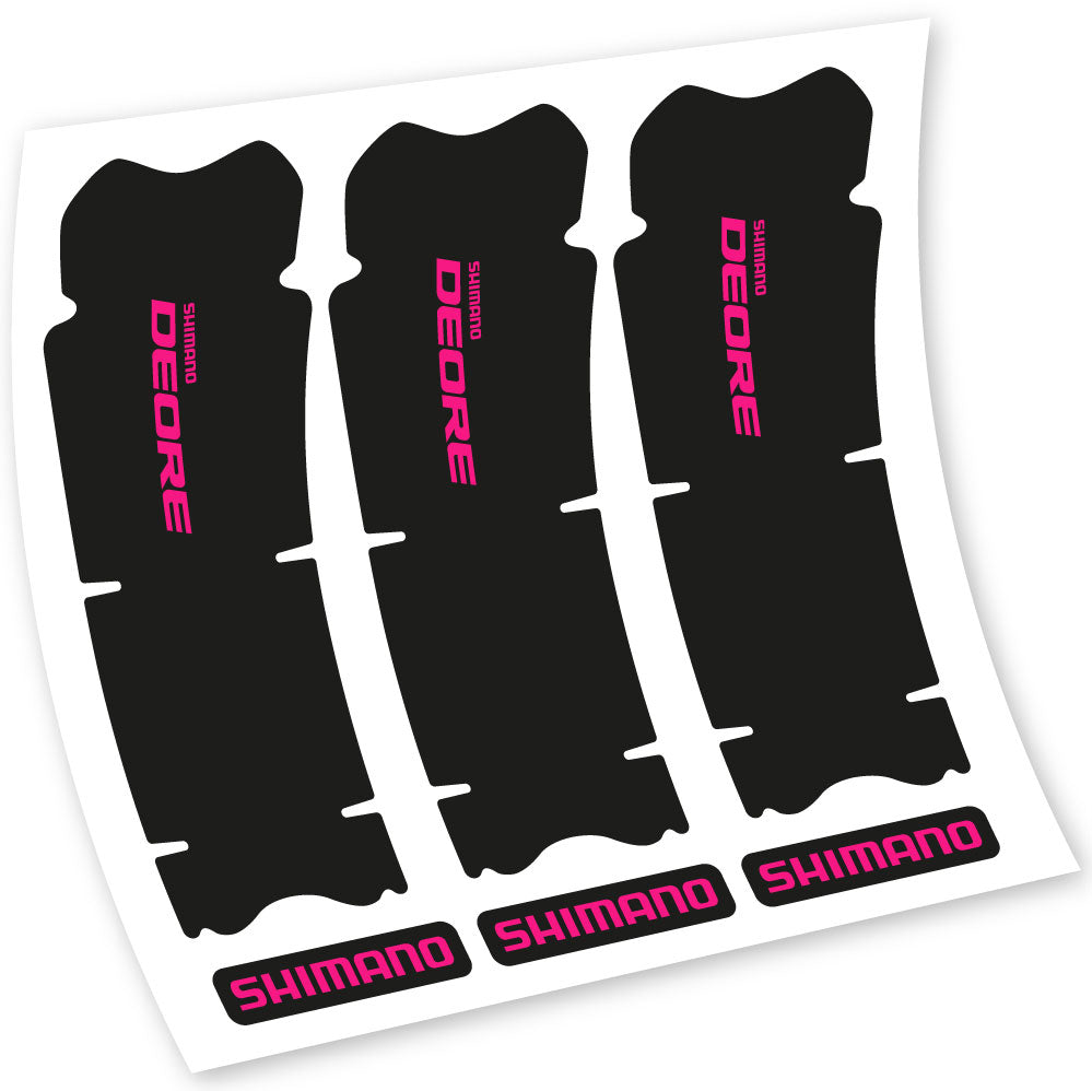 Autocollants, Shimano Deore XT M615, Pédalier, Autocollant vélo vinyle