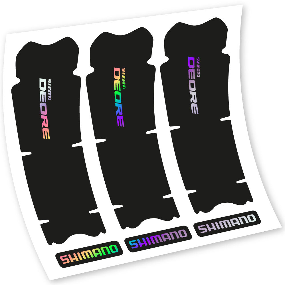 Autocollants, Shimano Deore XT M615, Pédalier, Autocollant vélo vinyle