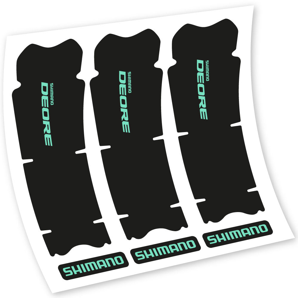 Autocollants, Shimano Deore XT M615, Pédalier, Autocollant vélo vinyle