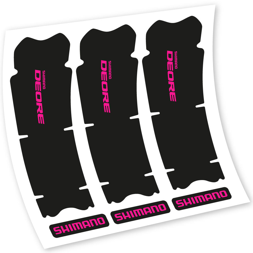 Autocollants, Shimano Deore XT M615, Pédalier, Autocollant vélo vinyle