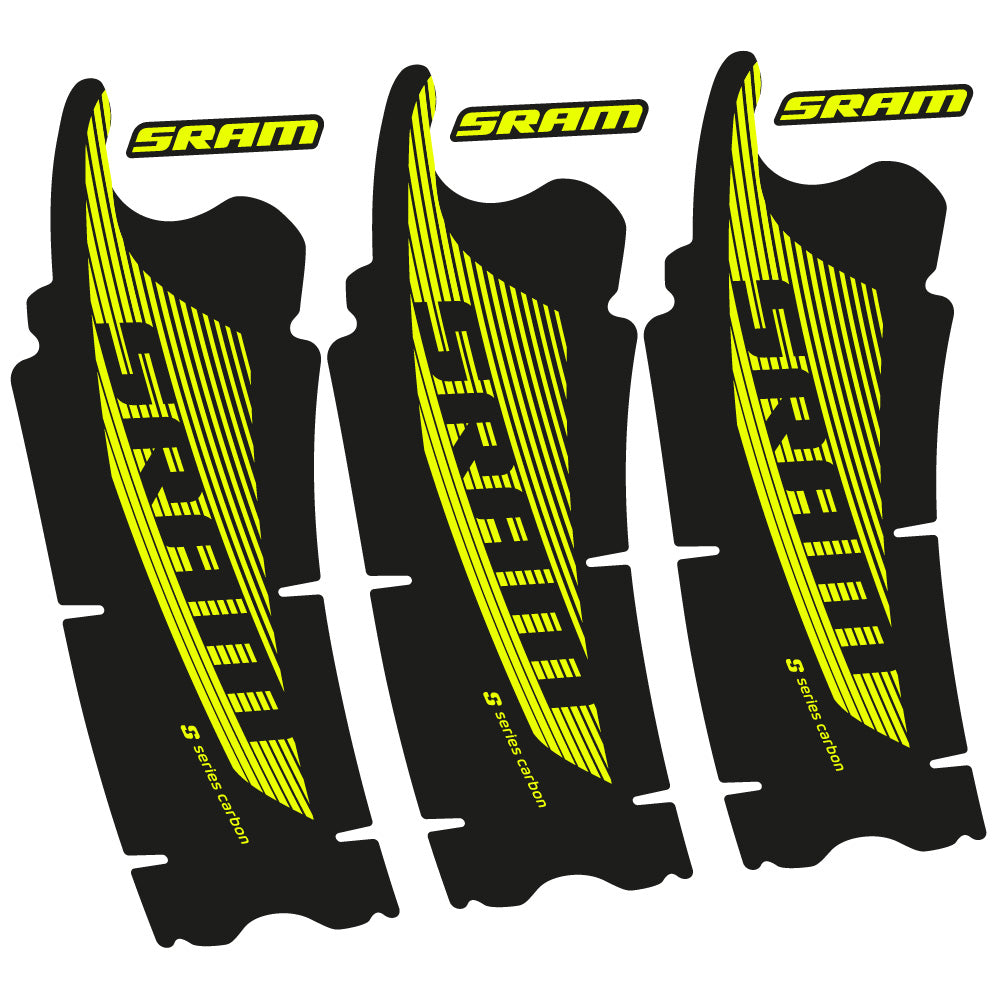 Autocollant Sram Red AXS, Pédalier, Vélo vinyle autocollant