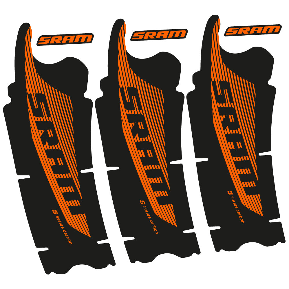 Autocollant Sram Red AXS, Pédalier, Vélo vinyle autocollant
