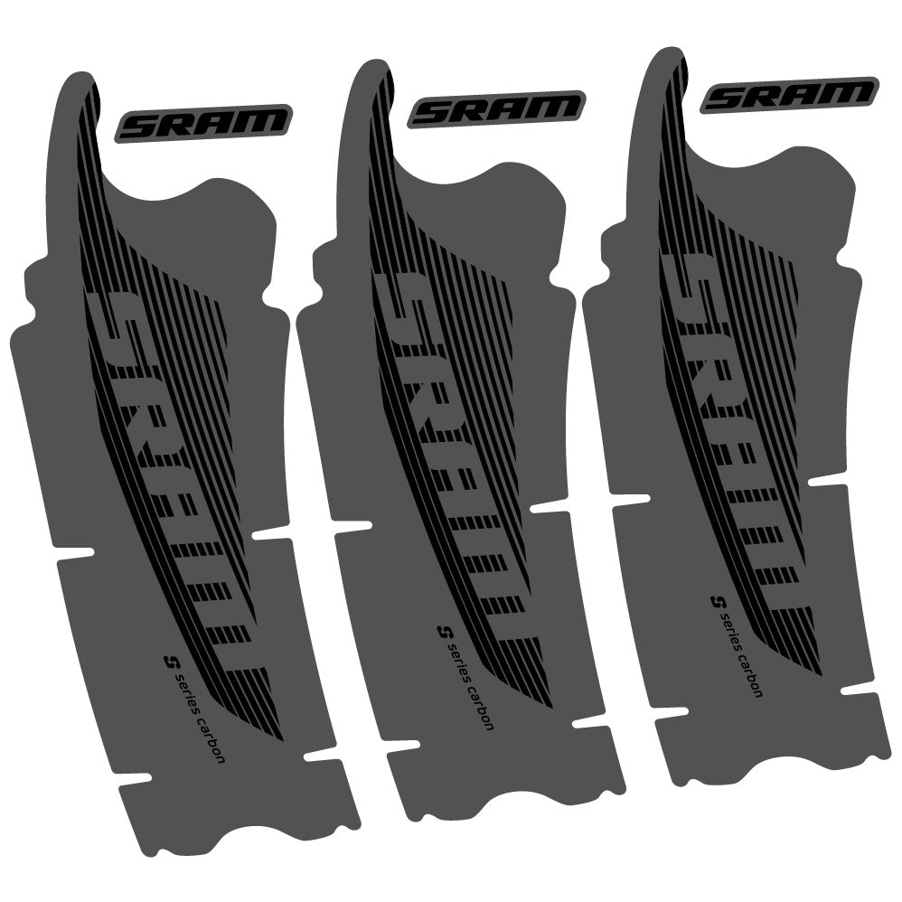 Autocollant Sram Red AXS, Pédalier, Vélo vinyle autocollant