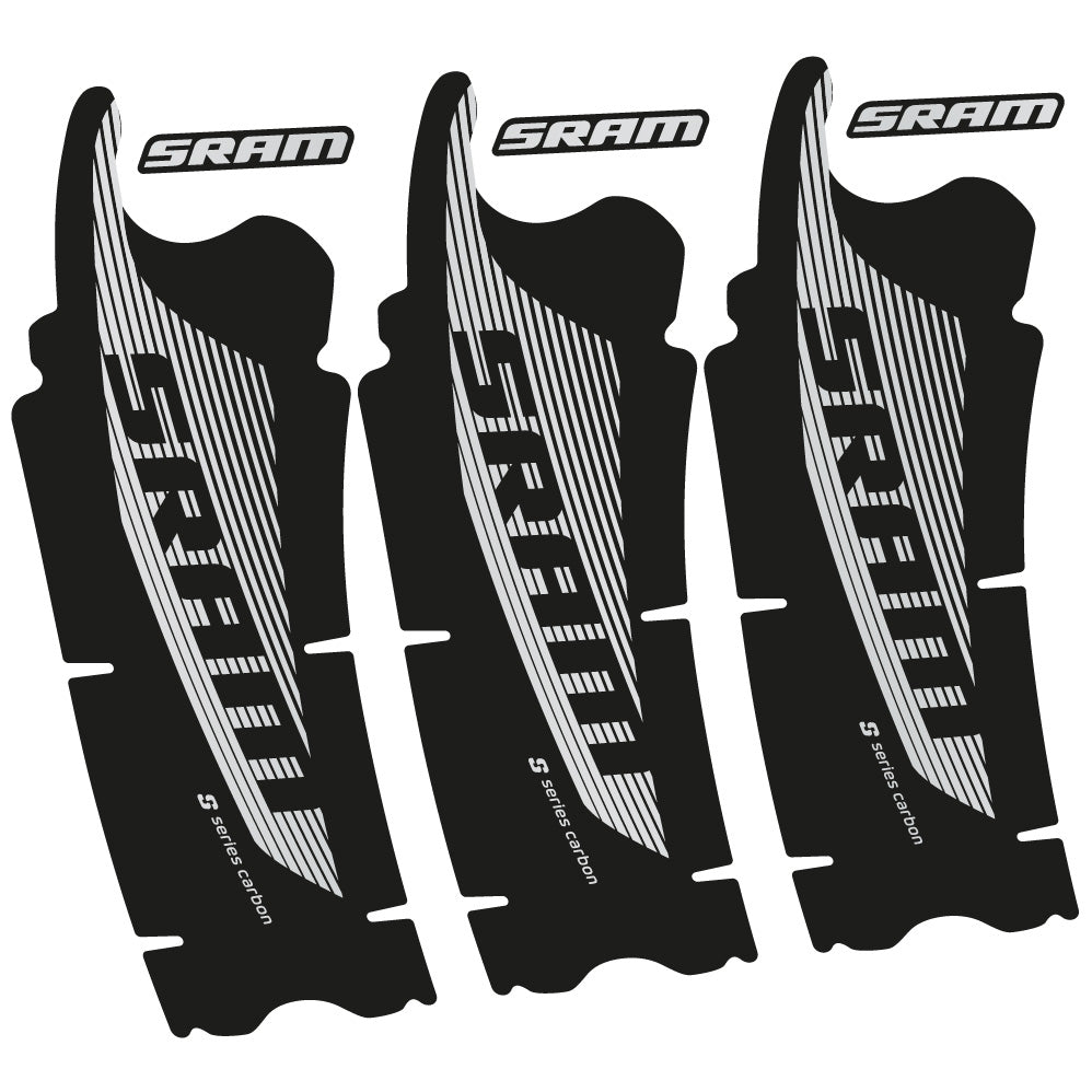 Autocollant Sram Red AXS, Pédalier, Vélo vinyle autocollant