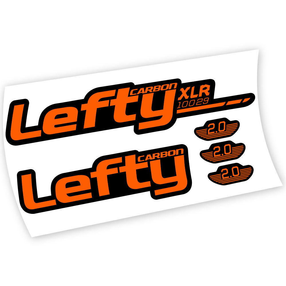 Autocollant, Cannondale Lefty Carbon, Autocollant Vélo Fourche Vinyle
