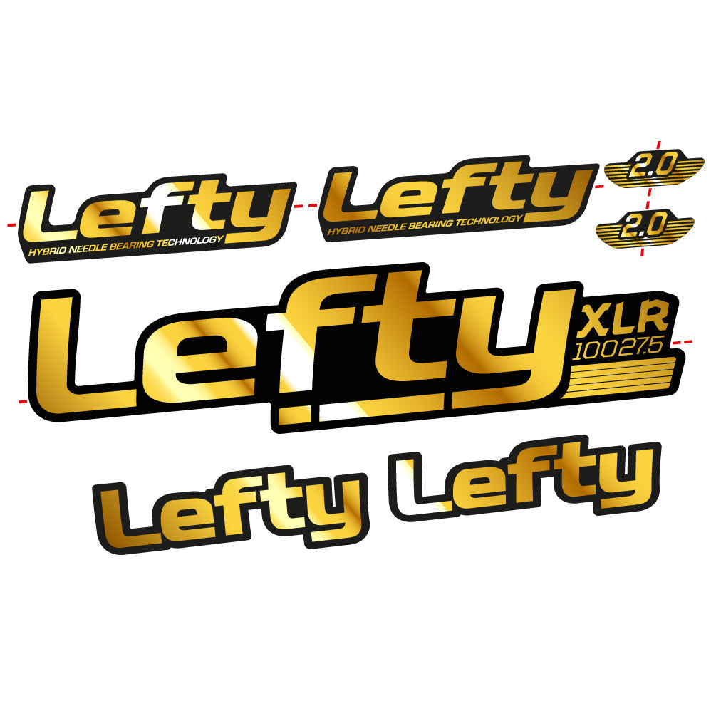 Autocollant Lefty XLR 2020 Vélo Fourche vinyle autocollant