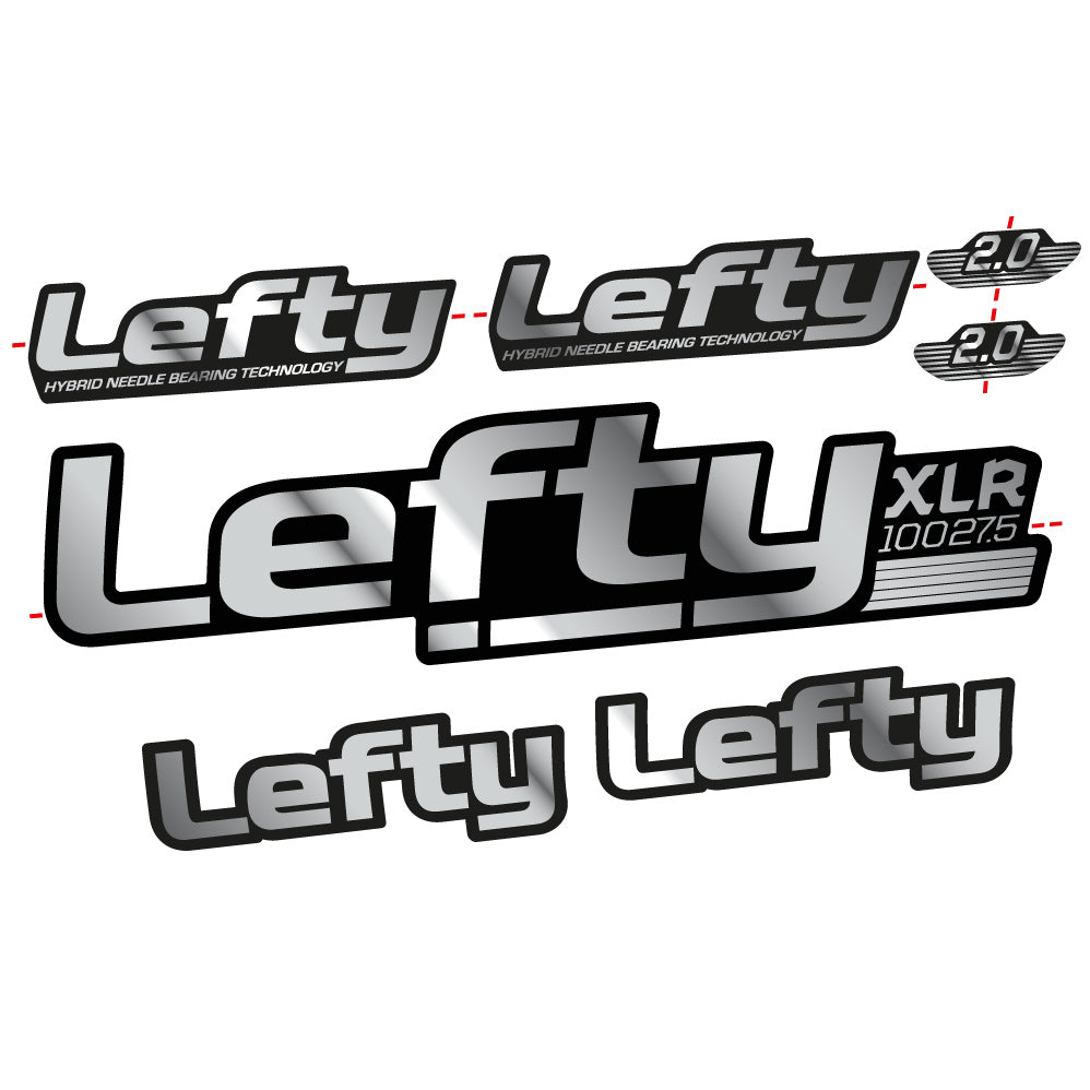 Autocollant Lefty XLR 2020 Vélo Fourche vinyle autocollant