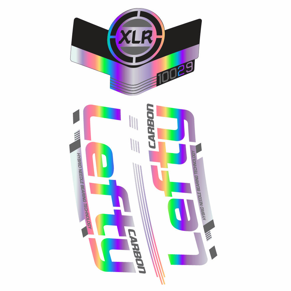 Autocollant Scalpel 29 Team Lefty XLR 100 2015, Fourche 29, Autocollant Vélo vinyle