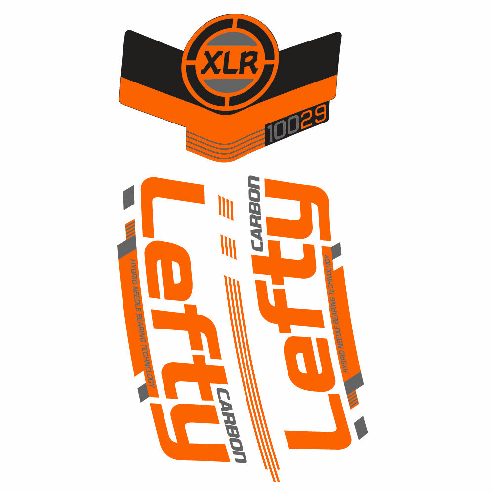 Autocollant Scalpel 29 Team Lefty XLR 100 2015, Fourche 29, Autocollant Vélo vinyle