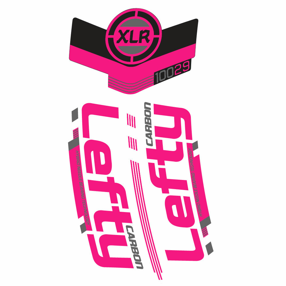 Autocollant Scalpel 29 Team Lefty XLR 100 2015, Fourche 29, Autocollant Vélo vinyle