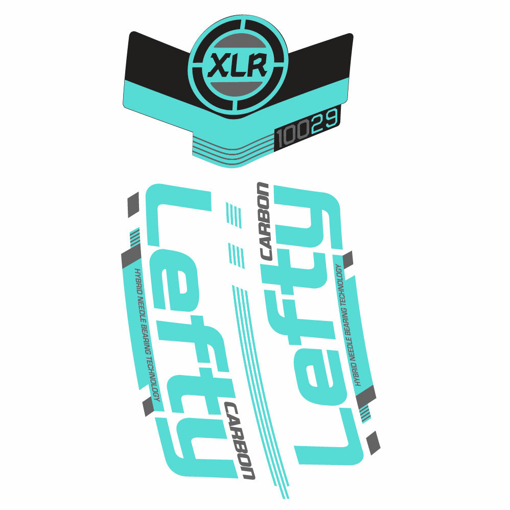 Autocollant Scalpel 29 Team Lefty XLR 100 2015, Fourche 29, Autocollant Vélo vinyle
