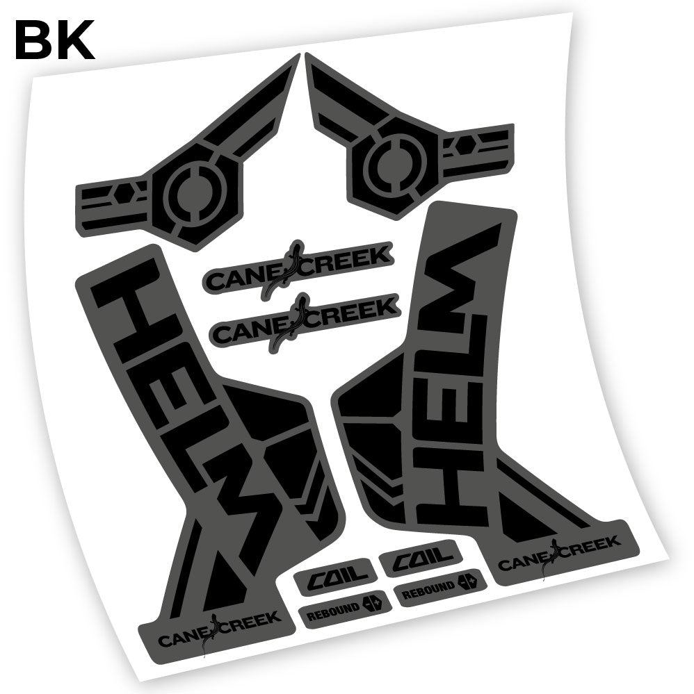 Autocollant Canecreek Helm 2018, Vélo Fourche 29, autocollant vinyle