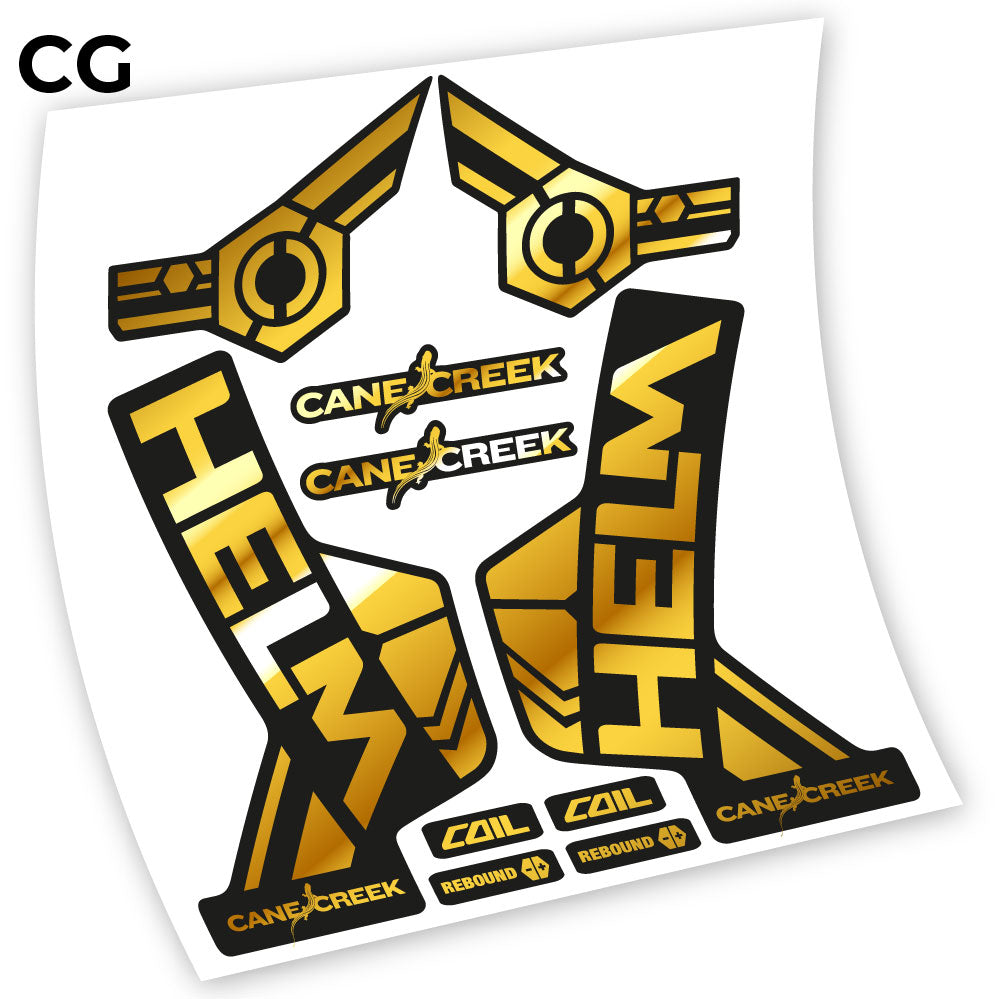 Autocollant Canecreek Helm 2018, Vélo Fourche 29, autocollant vinyle