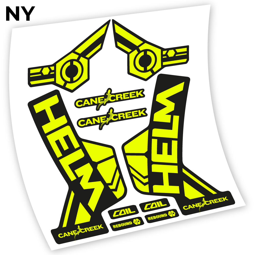 Autocollant Canecreek Helm 2018, Vélo Fourche 29, autocollant vinyle