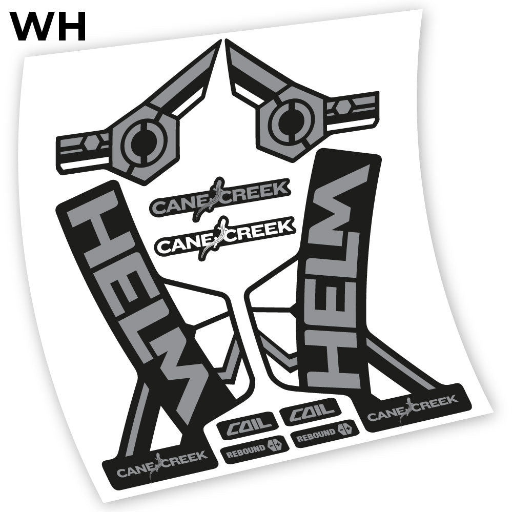 Autocollant Canecreek Helm 2018, Vélo Fourche 29, autocollant vinyle