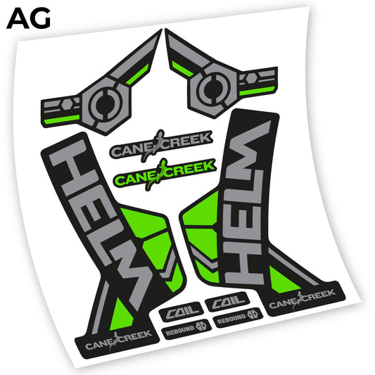 Autocollant Canecreek Helm 2018, Vélo Fourche 29, autocollant vinyle