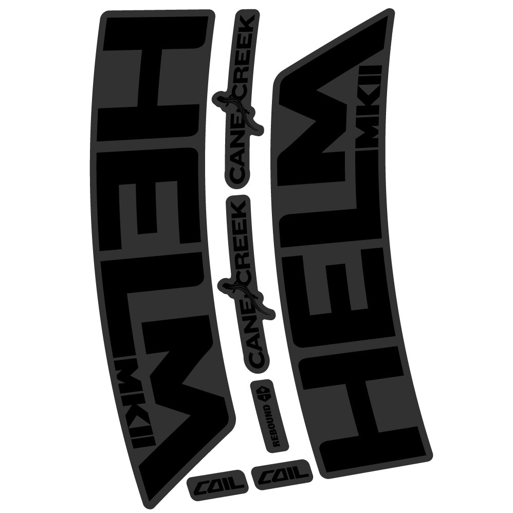 Autocollant Canecreek Helm MK2, Vélo Fourche, Autocollant Vinyle