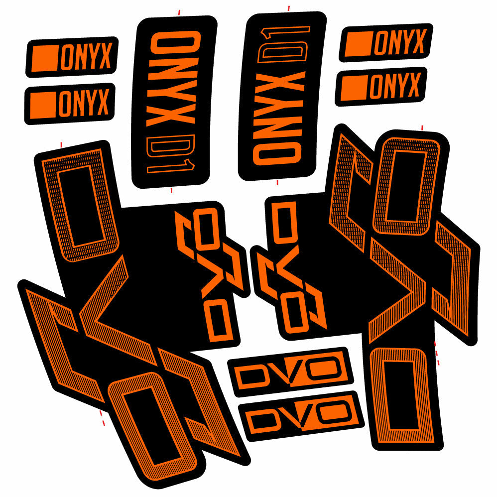Autocollant DVO Onyx D1, Fourche 29, Vélo vinyle sticker