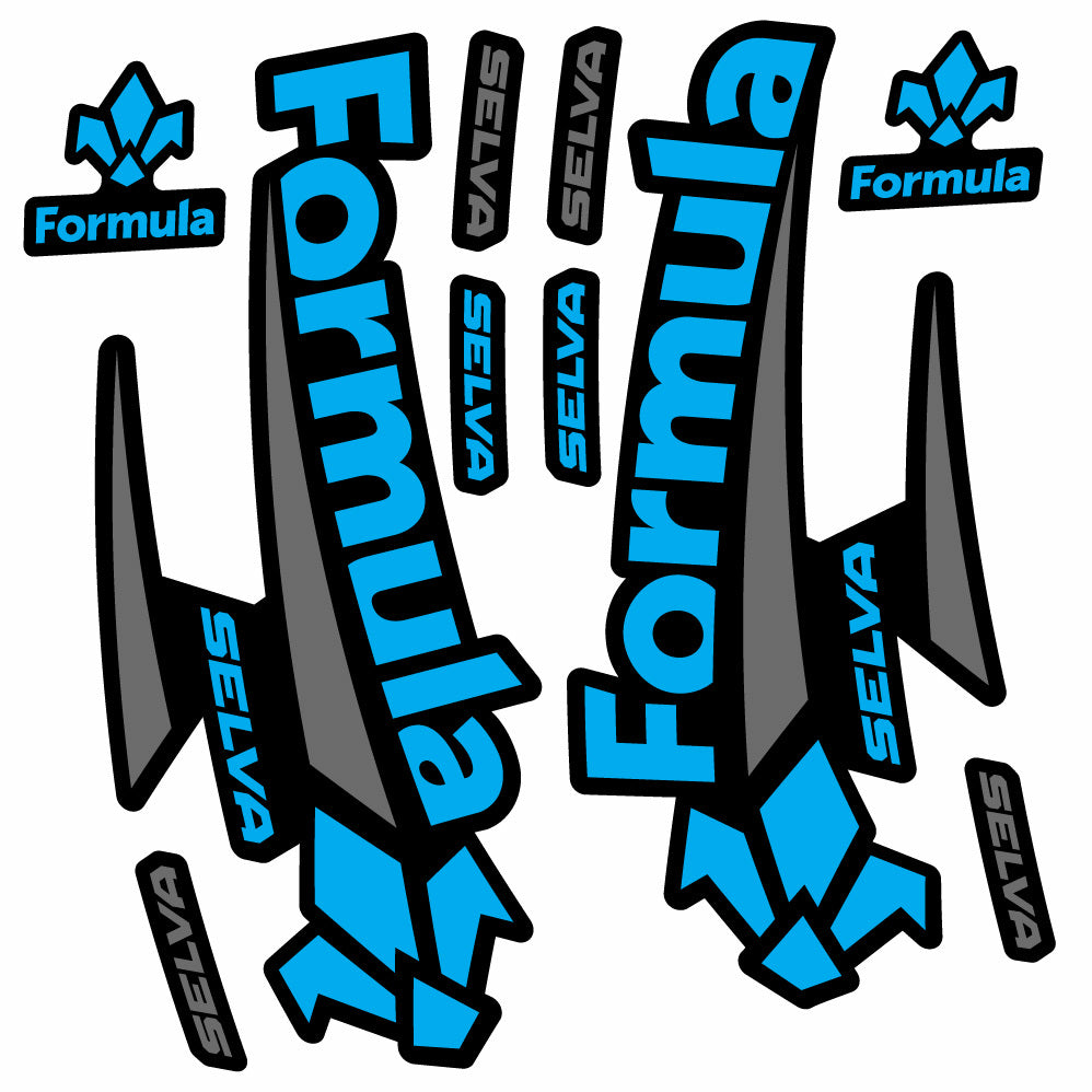 Autocollant Formula Selva 2018, Fourche 29, Autocollant Vélo vinyle
