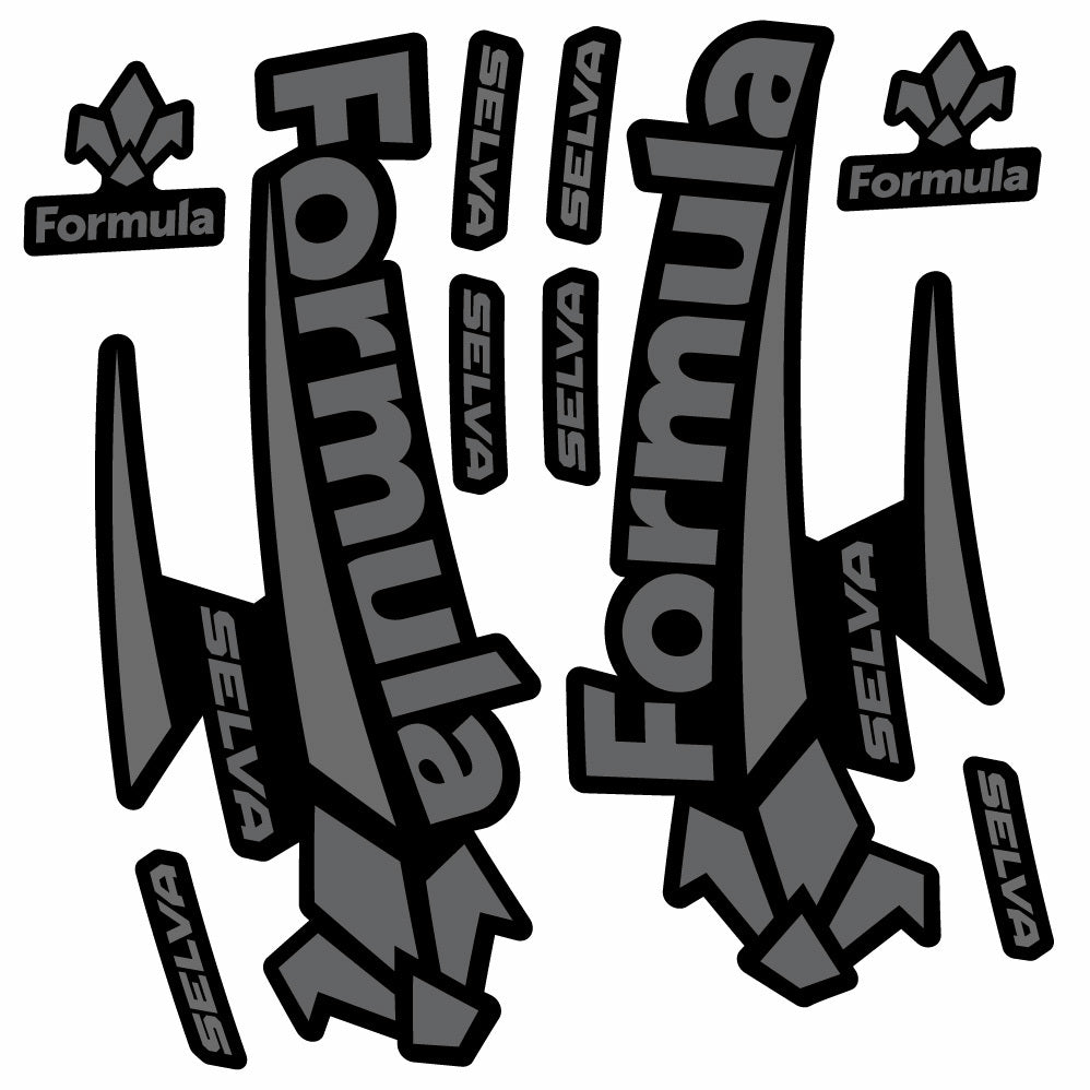 Autocollant Formula Selva 2018, Fourche 29, Autocollant Vélo vinyle