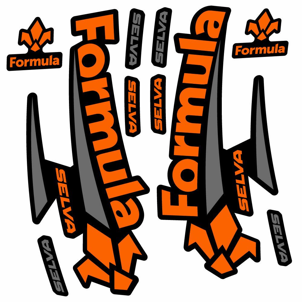 Autocollant Formula Selva 2018, Fourche 29, Autocollant Vélo vinyle