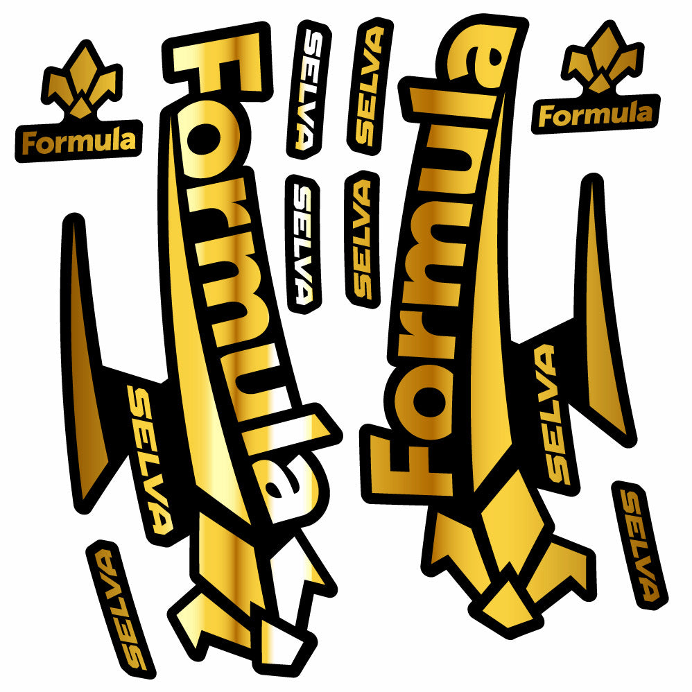 Autocollant Formula Selva 2018, Fourche 29, Autocollant Vélo vinyle