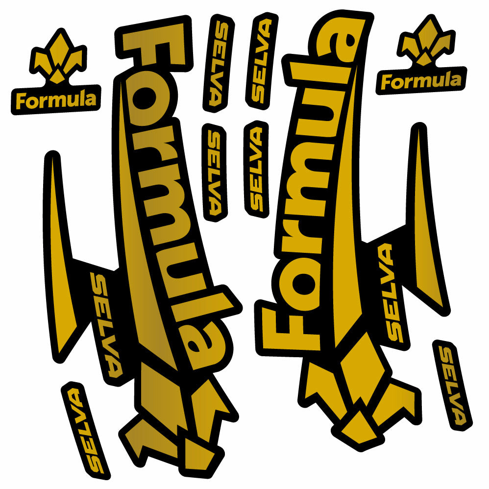 Autocollant Formula Selva 2018, Fourche 29, Autocollant Vélo vinyle