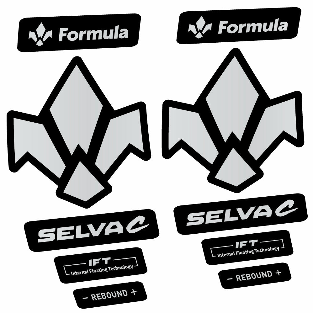 Autocollant Formula Selva C 2019, Fourche 29, Autocollant Vélo vinyle
