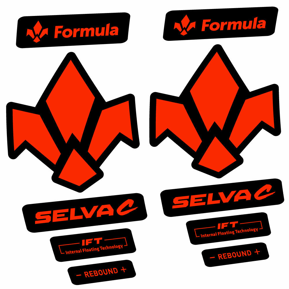 Autocollant Formula Selva C 2019, Fourche 29, Autocollant Vélo vinyle