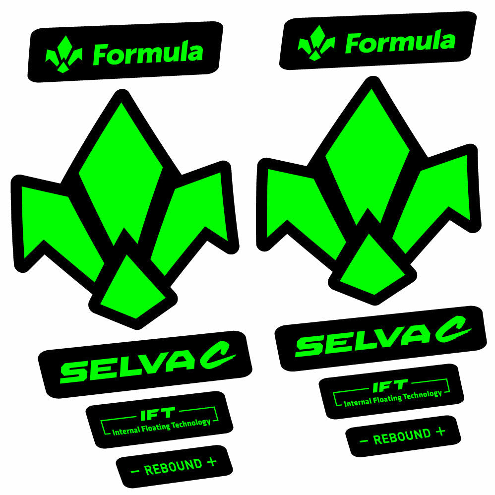 Autocollant Formula Selva C 2019, Fourche 29, Autocollant Vélo vinyle