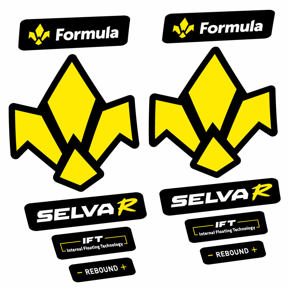 Autocollant Formula Selva R 2019, Fourche 29, Autocollant Vélo vinyle
