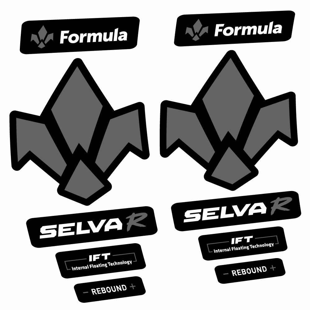 Autocollant Formula Selva R 2019, Fourche 29, Autocollant Vélo vinyle