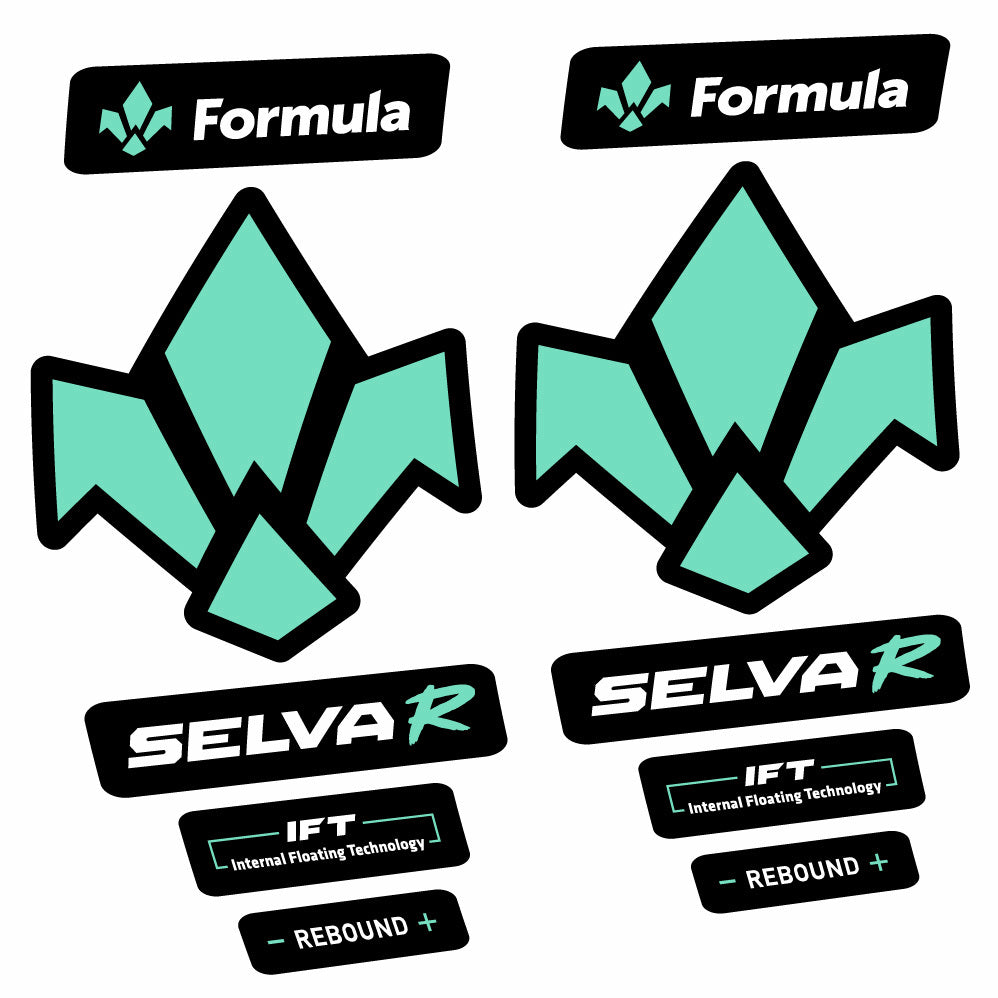 Autocollant Formula Selva R 2019, Fourche 29, Autocollant Vélo vinyle