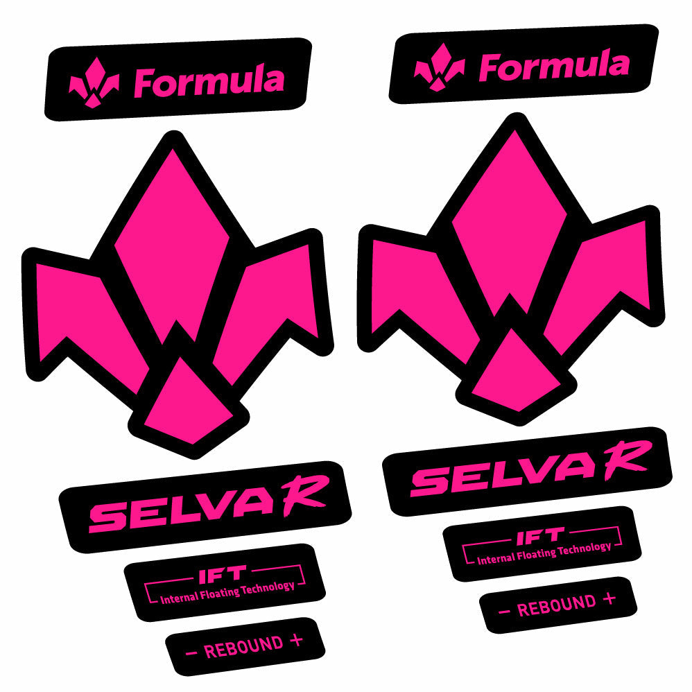 Autocollant Formula Selva R 2019, Fourche 29, Autocollant Vélo vinyle