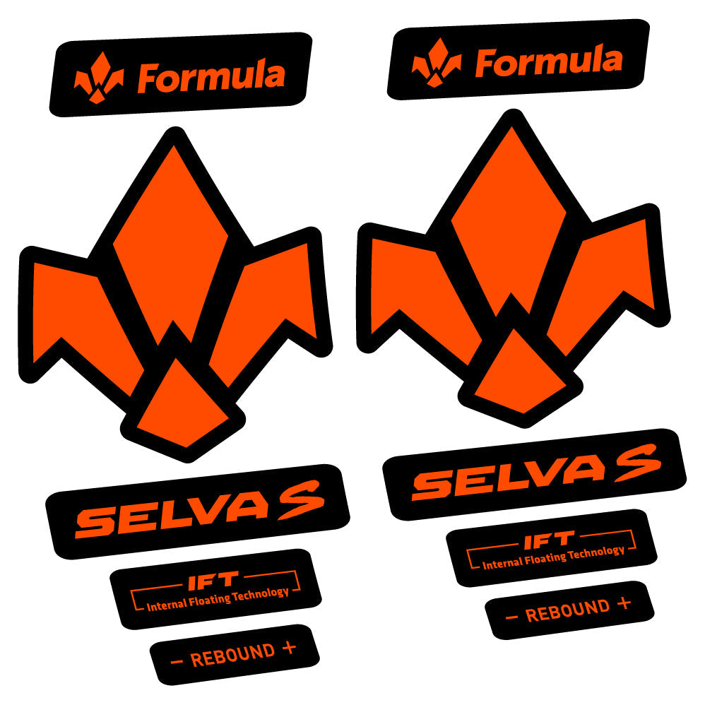 Autocollant Formula Selva S 2019, Vélo Fourche, Autocollant Vinyle