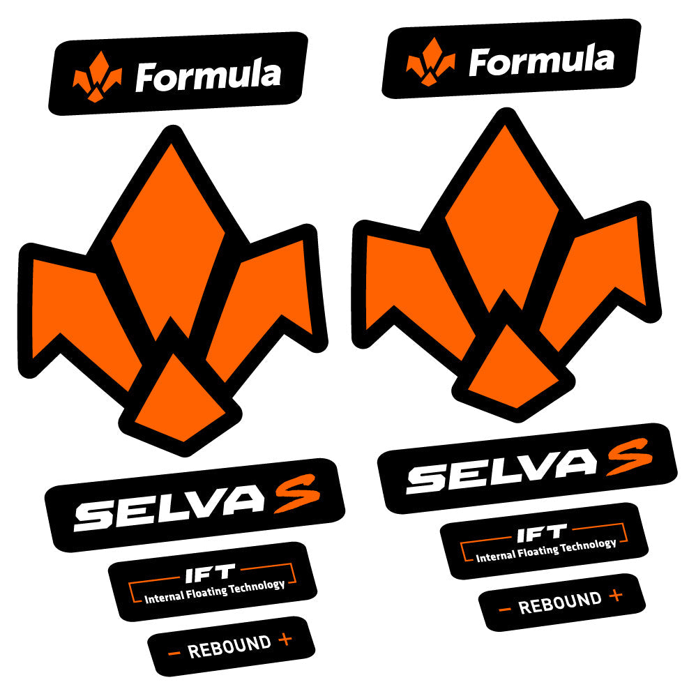 Autocollant Formula Selva S 2019, Vélo Fourche, Autocollant Vinyle