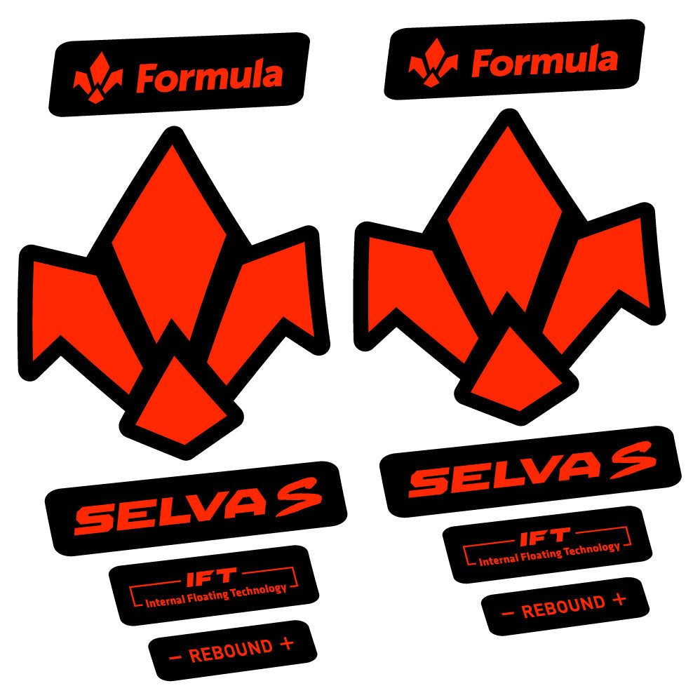 Autocollant Formula Selva S 2019, Vélo Fourche, Autocollant Vinyle