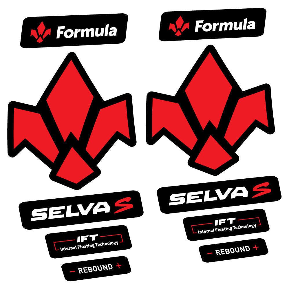 Autocollant Formula Selva S 2019, Vélo Fourche, Autocollant Vinyle