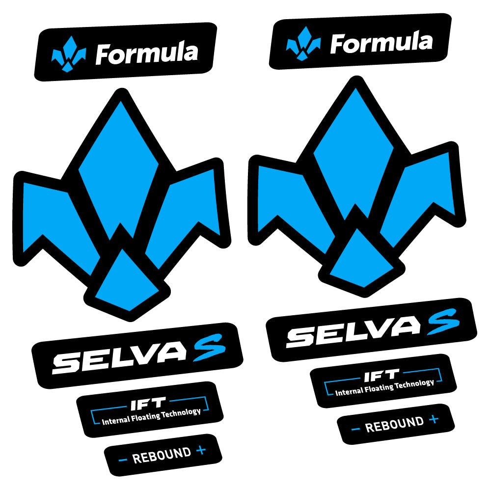 Autocollant Formula Selva S 2019, Vélo Fourche, Autocollant Vinyle