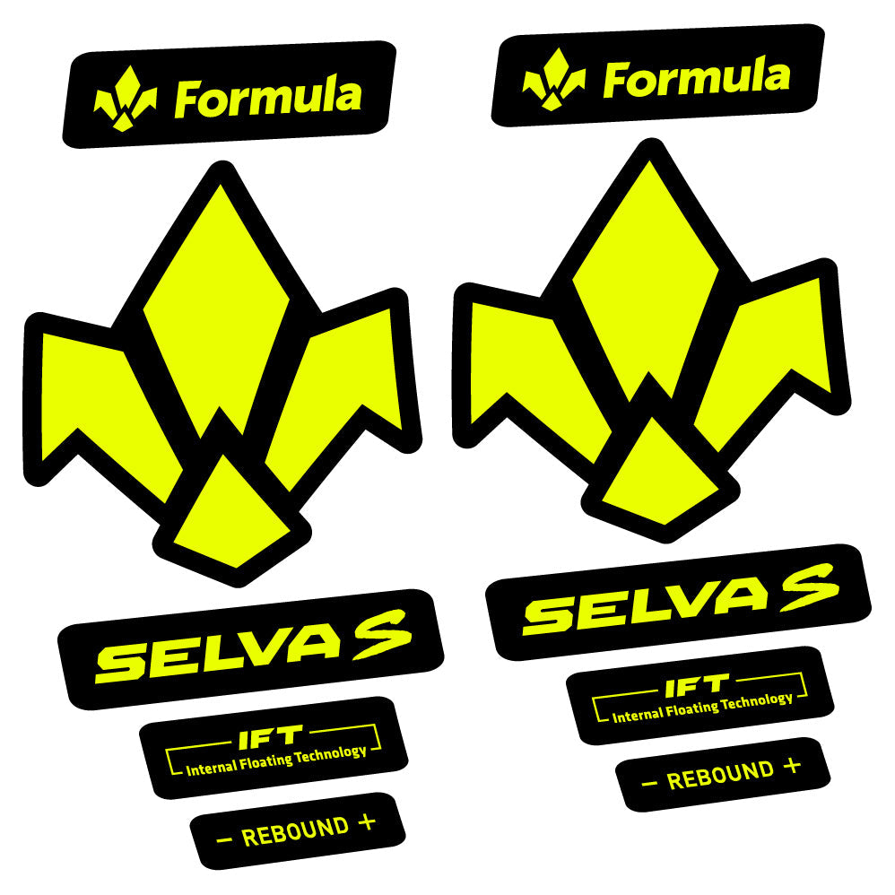 Autocollant Formula Selva S 2019, Vélo Fourche, Autocollant Vinyle