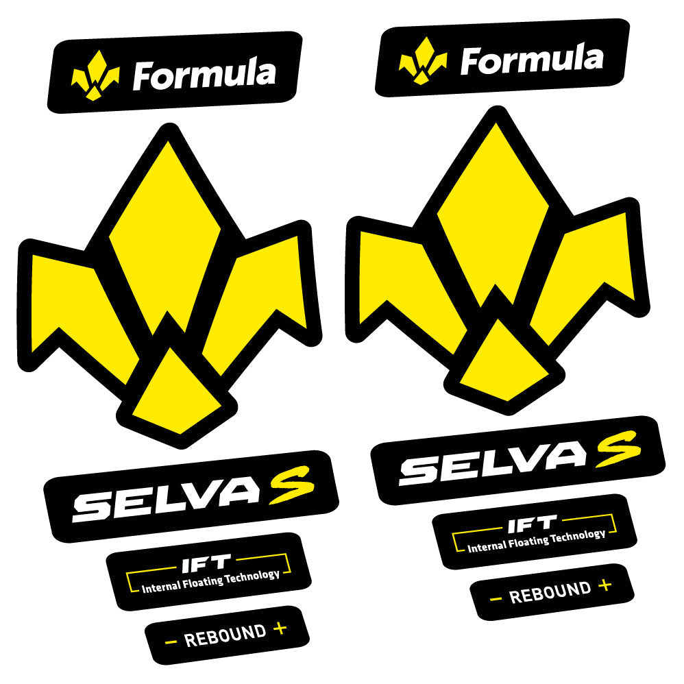 Autocollant Formula Selva S 2019, Vélo Fourche, Autocollant Vinyle