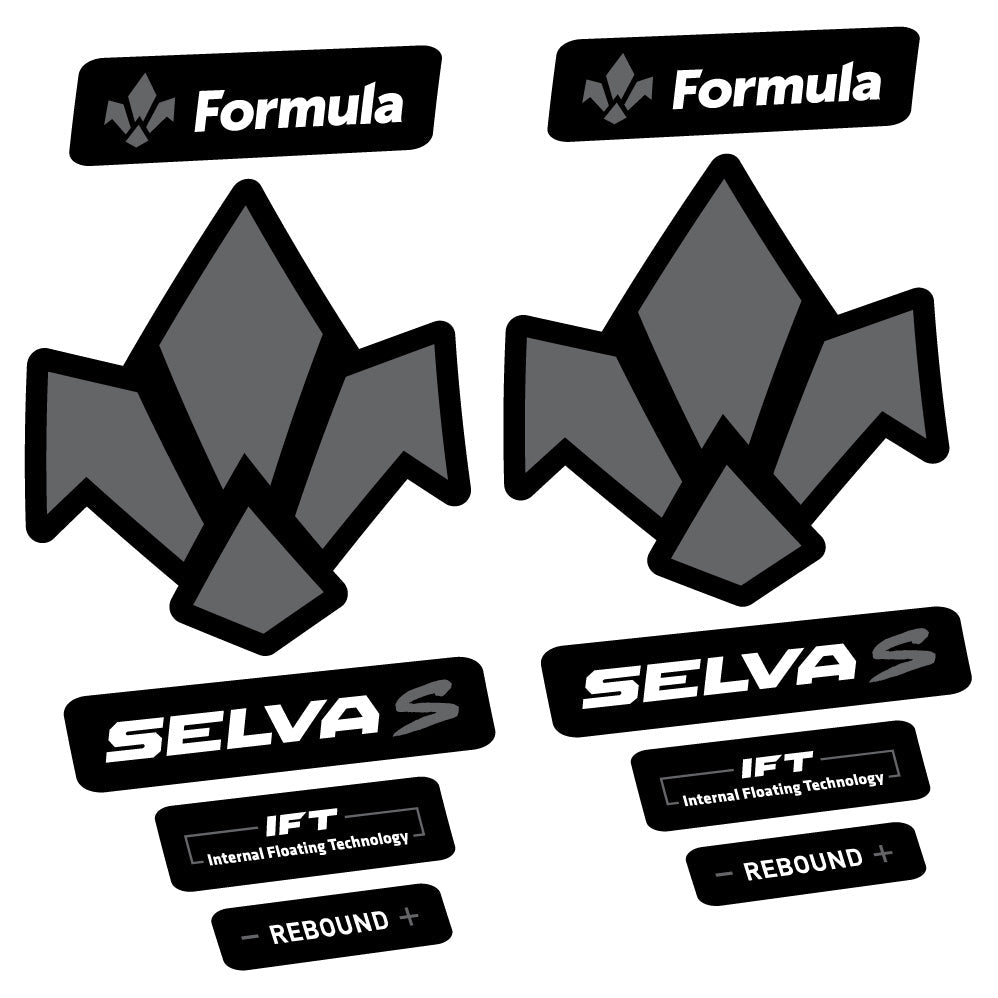 Autocollant Formula Selva S 2019, Vélo Fourche, Autocollant Vinyle
