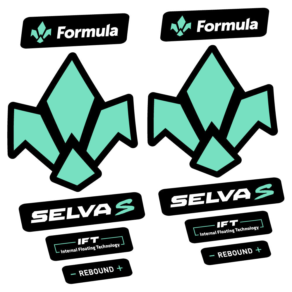 Autocollant Formula Selva S 2019, Vélo Fourche, Autocollant Vinyle