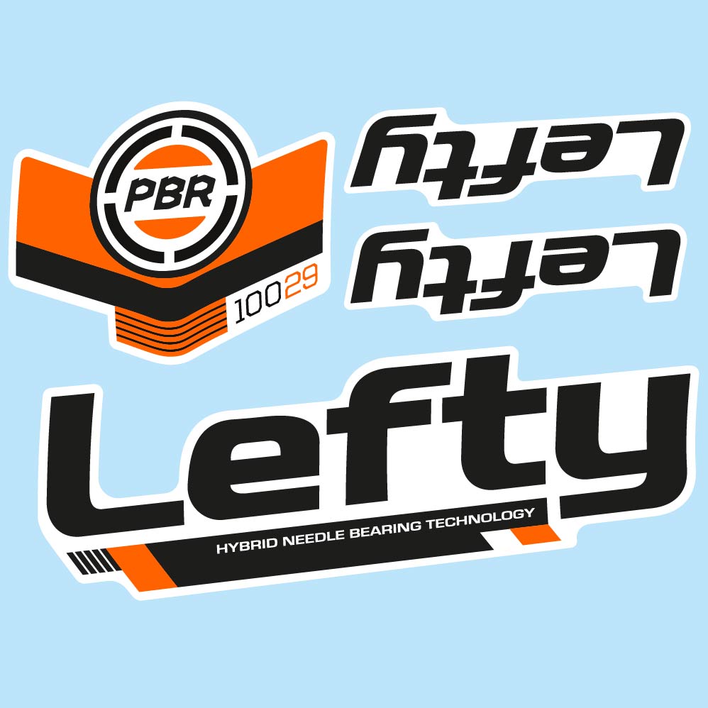 Autocollant Cannondale Lefty PBR 100 29 2016, Fourche, Vélo vinyle sticker