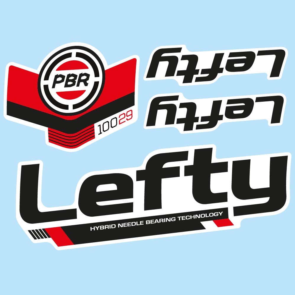 Autocollant Cannondale Lefty PBR 100 29 2016, Fourche, Vélo vinyle sticker