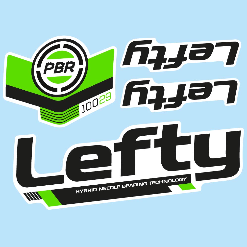 Autocollant Cannondale Lefty PBR 100 29 2016, Fourche, Vélo vinyle sticker