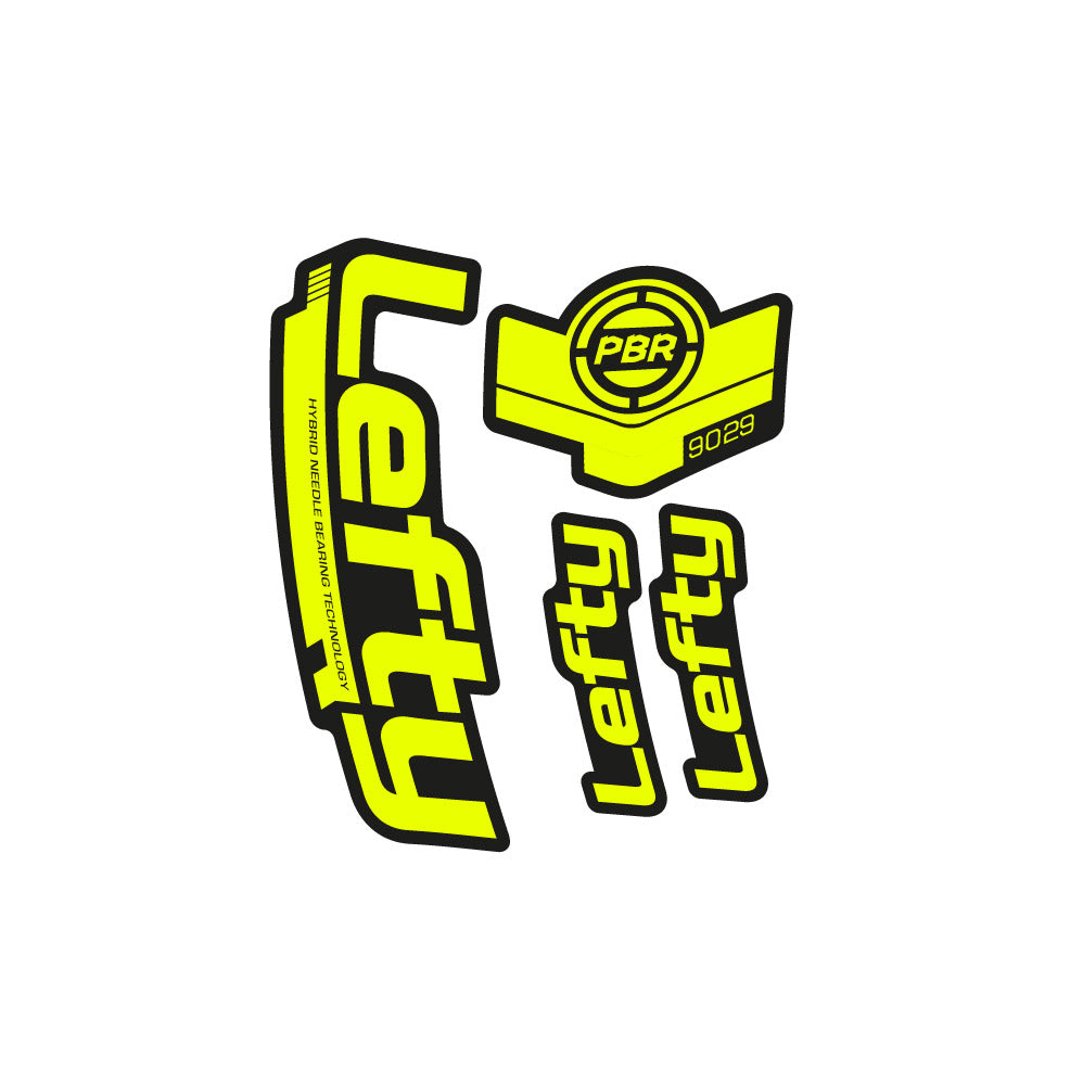 Autocollant Lefty PBR 90 29 2016, Fourche 29, Autocollant Vélo vinyle