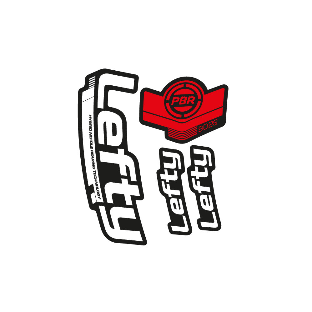 Autocollant Lefty PBR 90 29 2016, Fourche 29, Autocollant Vélo vinyle